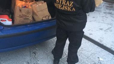 Szczecińscy strażnicy miejscy włączyli się do akcji "Tytka charytatywna"
