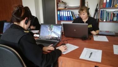 Strażnicy miejscy na zajęciach z ...wirtualnych symulacji medycznych