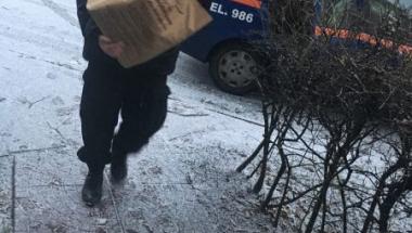 Szczecińscy strażnicy miejscy włączyli się do akcji "Tytka charytatywna"