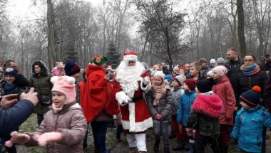 Mikołajki w Parku Chopina