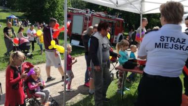 Balonowe atrakcje od szczecińskich strażniczek miejskich