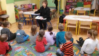 "Bezpieczny w domu" - prelekcje w Przedszkolu TPD