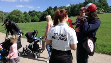 Balonowe atrakcje od szczecińskich strażniczek miejskich