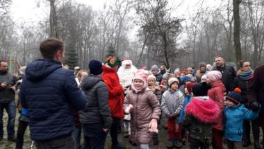 Mikołajki w Parku Chopina