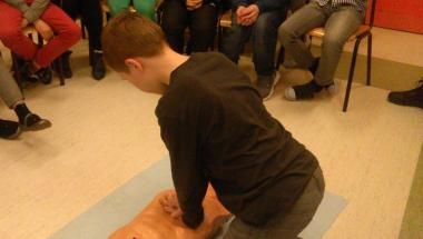 "Pierwsza Pomoc" - zajęcia praktyczne w SP 7