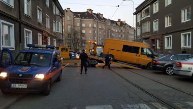 Zablokowane torowisko