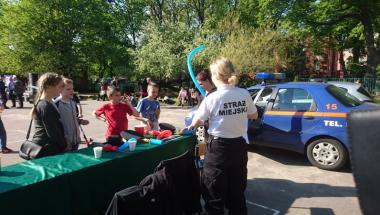 Straż Miejska wspiera szczytną akcję.