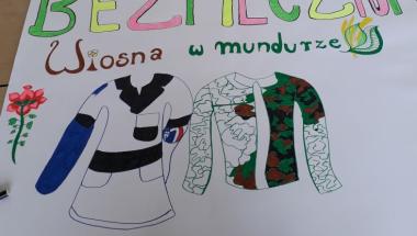 Bezpieczna wiosna w mundurze