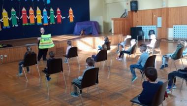 Strażniczki szkolne znów prowadzą zajęcia w szkołach w obostrzeniach epidemicznych