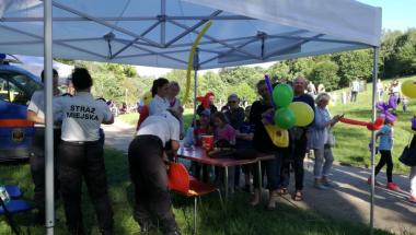 Balonowe atrakcje od szczecińskich strażniczek miejskich