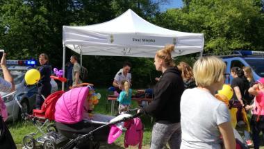 Balonowe atrakcje od szczecińskich strażniczek miejskich