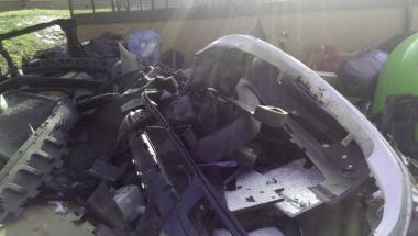 Strażnicy miejscy znaleźli sprawcę podrzucenia odpadów samochodowych