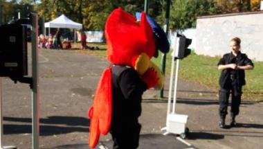 Strażnik Gryfuś uczy najmłodszych "ABC ruchu drogowego"