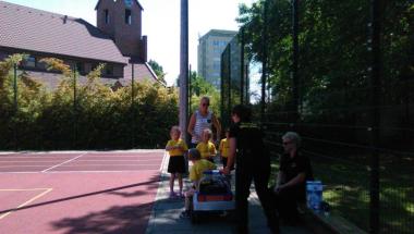 Sportowe Powitanie Lata Przedszkoli