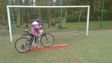 Rowerowy tor przeszkód dla najmłodszych i nie tylko!