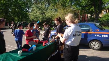 Straż Miejska wspiera szczytną akcję.