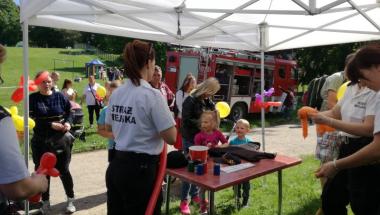 Balonowe atrakcje od szczecińskich strażniczek miejskich