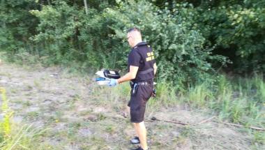 Wspólne sprzatanie plaży Mieleńskiej