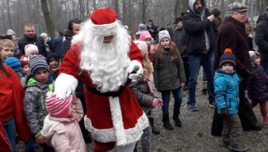 Mikołajki w Parku Chopina