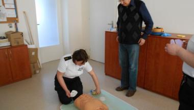 "Pierwsza Pomoc Przedmedyczna" - spotkanie z Seniorami