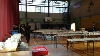 ŚNIADANIE WIELKANOCNE 2018 DLA OSÓB BEZDOMNYCH ORAZ SAMOTNYCH