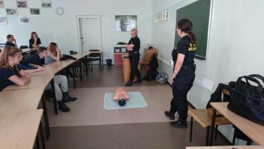 "Pierwsza Pomoc Przedmedyczna" - prelekcje w VII LO