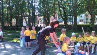 Sportowe Powitanie Lata Przedszkoli