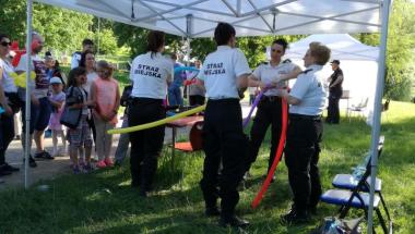 Balonowe atrakcje od szczecińskich strażniczek miejskich