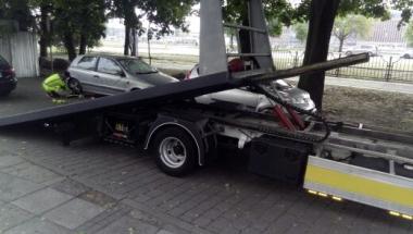 Nietypowe koczowisko bezdomnych