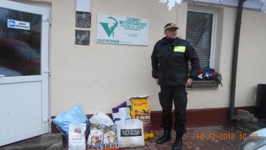 "Paczka dla Zwierzaczka" od strażników miejskich