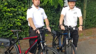 Patrol rowerowy Straży Miejskiej